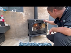 Custom antique cast iron coal stove designed cast iron wood burning stove