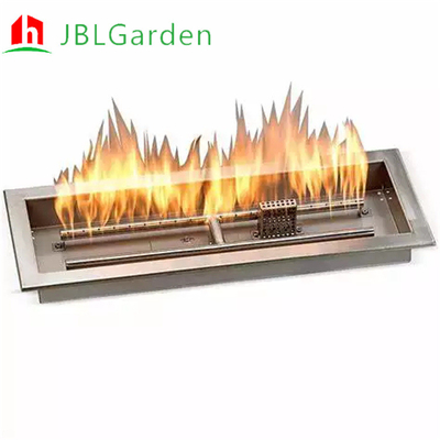 Patio Outdoor Natural Gas Fire Pit Pan 910mm*300mm Non Rusting