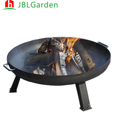Round Outdoor Corten Steel Garden Wood Burning Fire Pit 60cm-150cm HNJBL-FB01