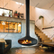 Roof Mounted Cocoon Fireplace Diameter 600mm 800mm 1000mm