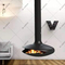Modern Suspended Fireplace Wood Burning Fire Place