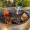 Charcoal Steel Camping Solo White Cooking Fire Pits Smokeless