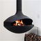 Wood Burning Chimineas Steel  Outdoor Firepits Bowl Spark Screen Modern Firepits