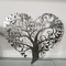 Metal Wall Art Tree Decorations For Living Room Kitchen Bedroom