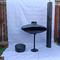 Portable Camping Wood Burning Fire Pits 60cm 80cm Low Smoke Rocket Stove