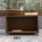 ISO9001 Assembled Outdoor Garden Charcoal Barbecue Grills Heavy Duty