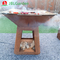 ISO9001 D1000mm Commercial Charcoal Bbq Grill Smoker Customized