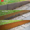 Anti Corrosion Decorative  Corten Steel Garden Edging 1.6mm Thickness