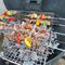 Fold Hanging  Steel BBQ Grill  Garden Portable Barbecue Grill Wall Installation