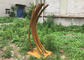 20m Corten Steel Garden Sculpture SGS Metal Sculpture Yard Art