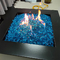 ISO9001 Garden Firepit Table Set 0.8m Rectangular Outdoor Propane Fire Pit