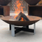 ISO9001 Steel Fire Pit Replacement Bowl Corten Steel Rustic Red