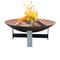 ISO9001 Steel Fire Pit Replacement Bowl Corten Steel Rustic Red