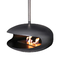 Carbon Steel  26.5kg DIY Ethanol Fire Pits 6h Oval Fireplace