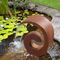  Decor Corten Steel Water Feature SGS Artificial Fountain For Garden