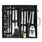 Tong Silicone Case BBQ Tools Set 2.9 Inch Outdoor Grill Accessories